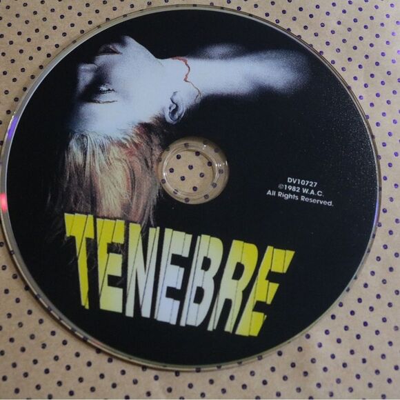 Tenebre DVD DISC ONLY - Picture 1 of 1